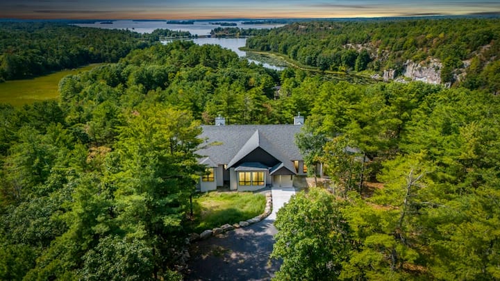 5BR Nature Retreat w/ Patio, Fireplace & BBQ